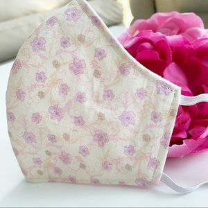 2/$20 Triple Layer Handmade Face Mask